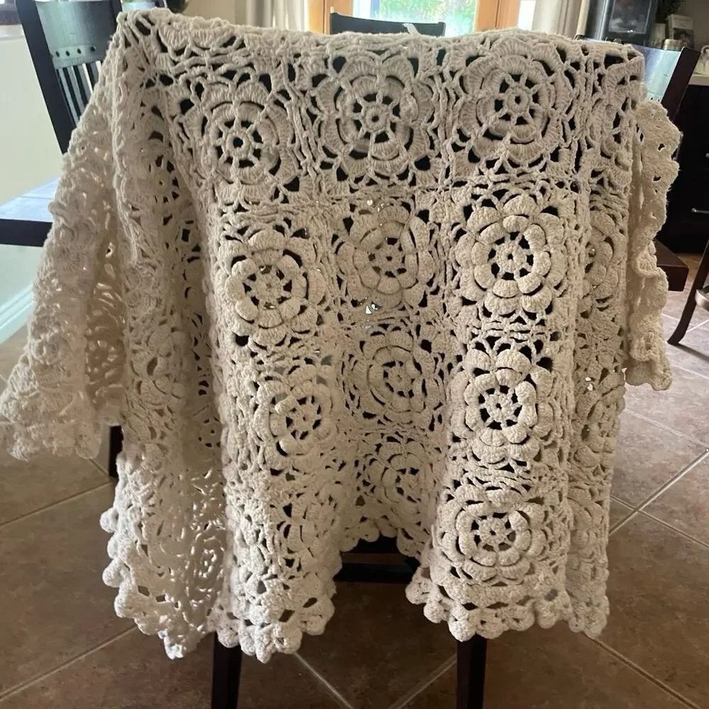 Handmade vintage crochet